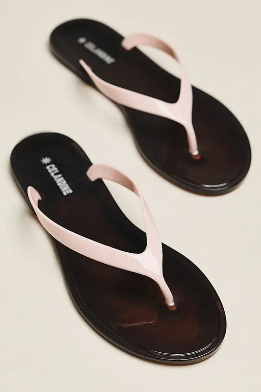 Celandine Sol Jelly Flip Flops