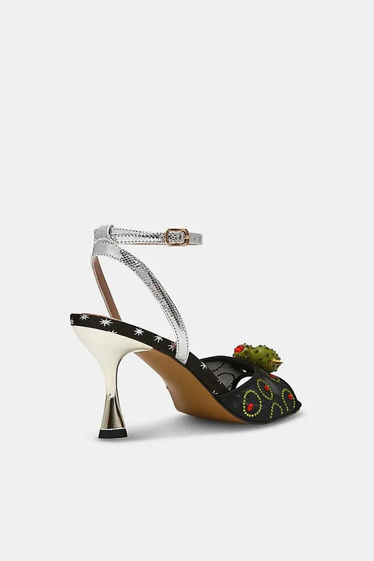 Betsey Johnson Martini Strappy Heeled Sandals