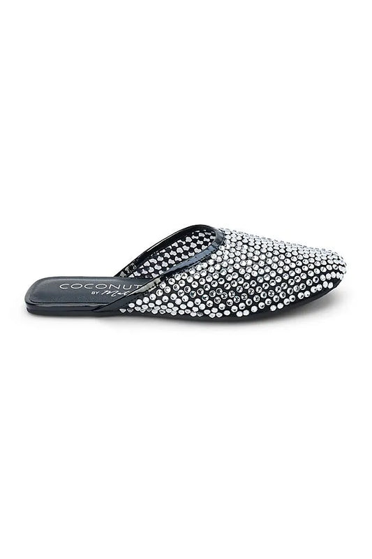 Coconuts by Matisse Karlie Rhinestone Mesh Mules