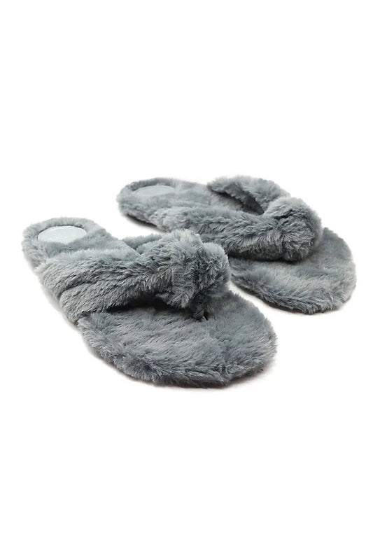 Solei Sea Izzy Faux Fur Slippers