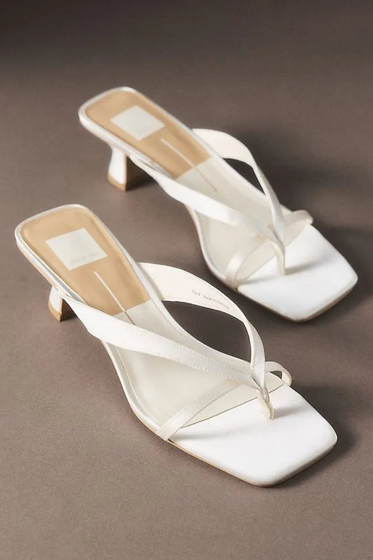 Dolce Vita Brevel Satin Strappy Heeled Sandals