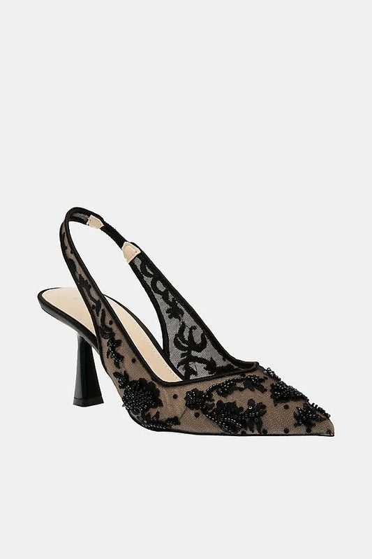 Betsey Johnson Nikki Mesh Heels