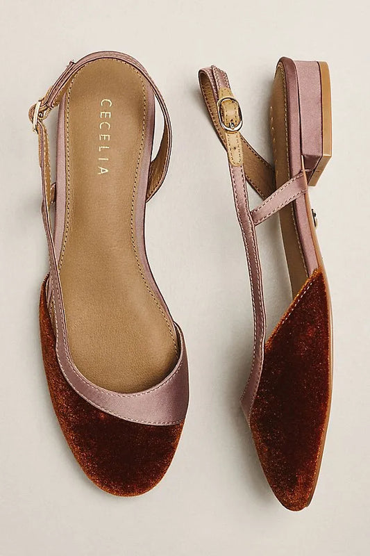 Cecelia New York Heidi Slingback Flats
