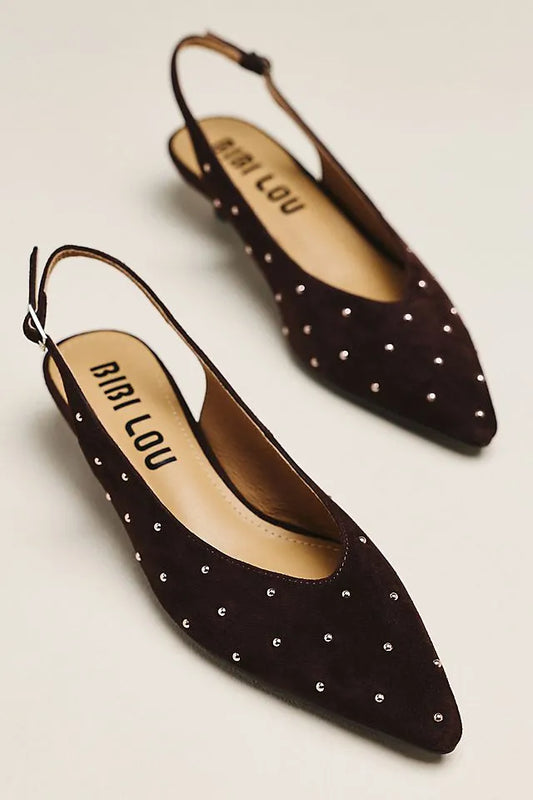 Bibi Lou Nomi Slingback Kitten Heels