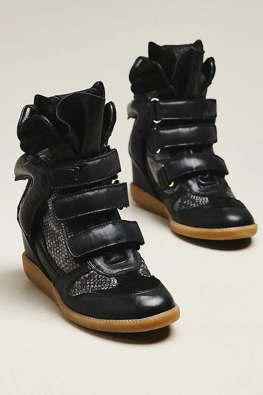Bronx Jae-YY Wedge Sneakers