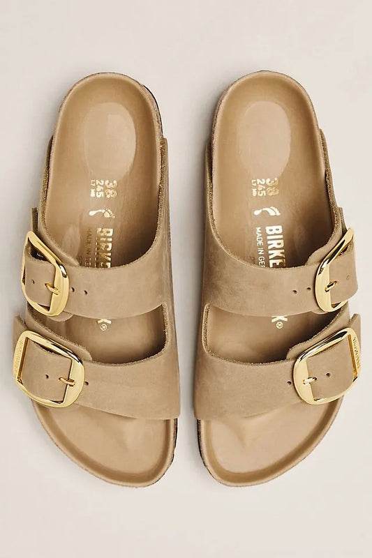 Birkenstock Arizona Big Buckle Nubuck Sandals
