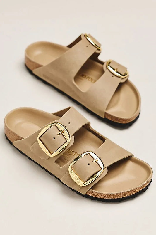 Birkenstock Arizona Big Buckle Nubuck Sandals
