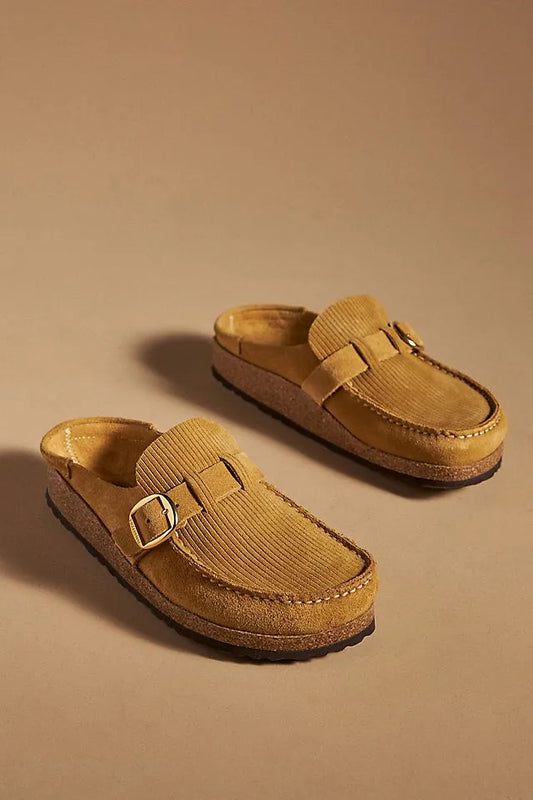 Birkenstock Buckley Suede Clogs
