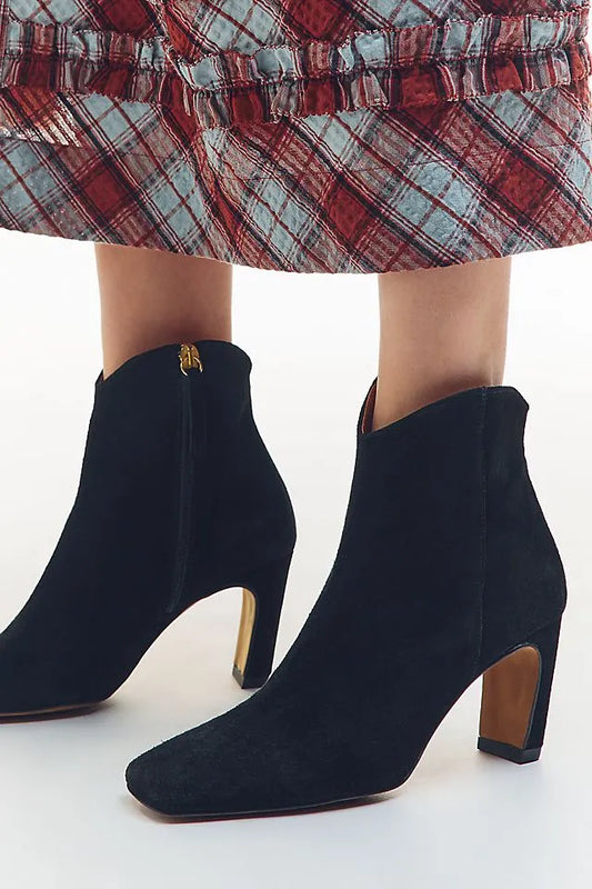 By Anthropologie Western Ankle Boots