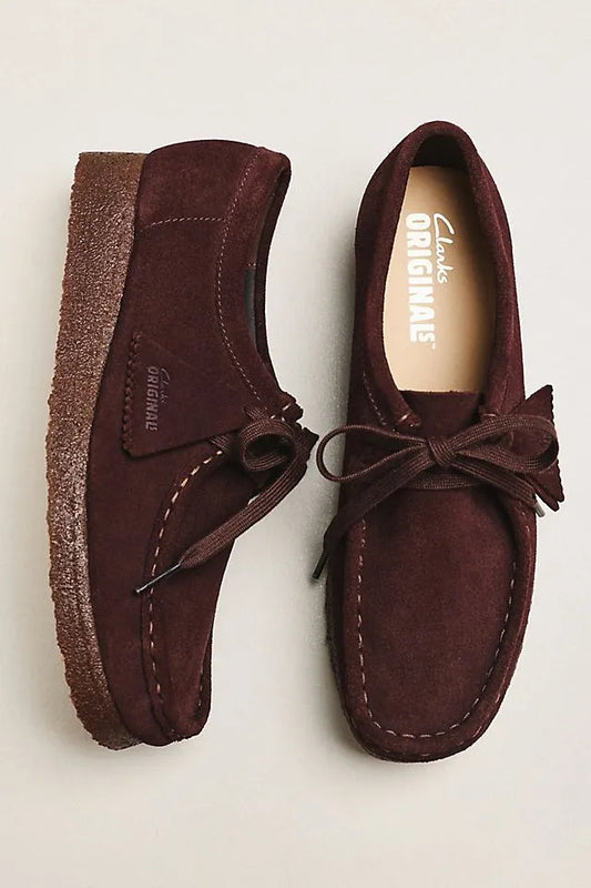 Clarks Wallabee Suede Slip-On Shoes